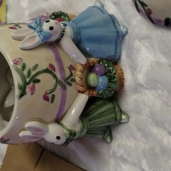 Fitz and Floyd candy jar - Picture 3 of 3